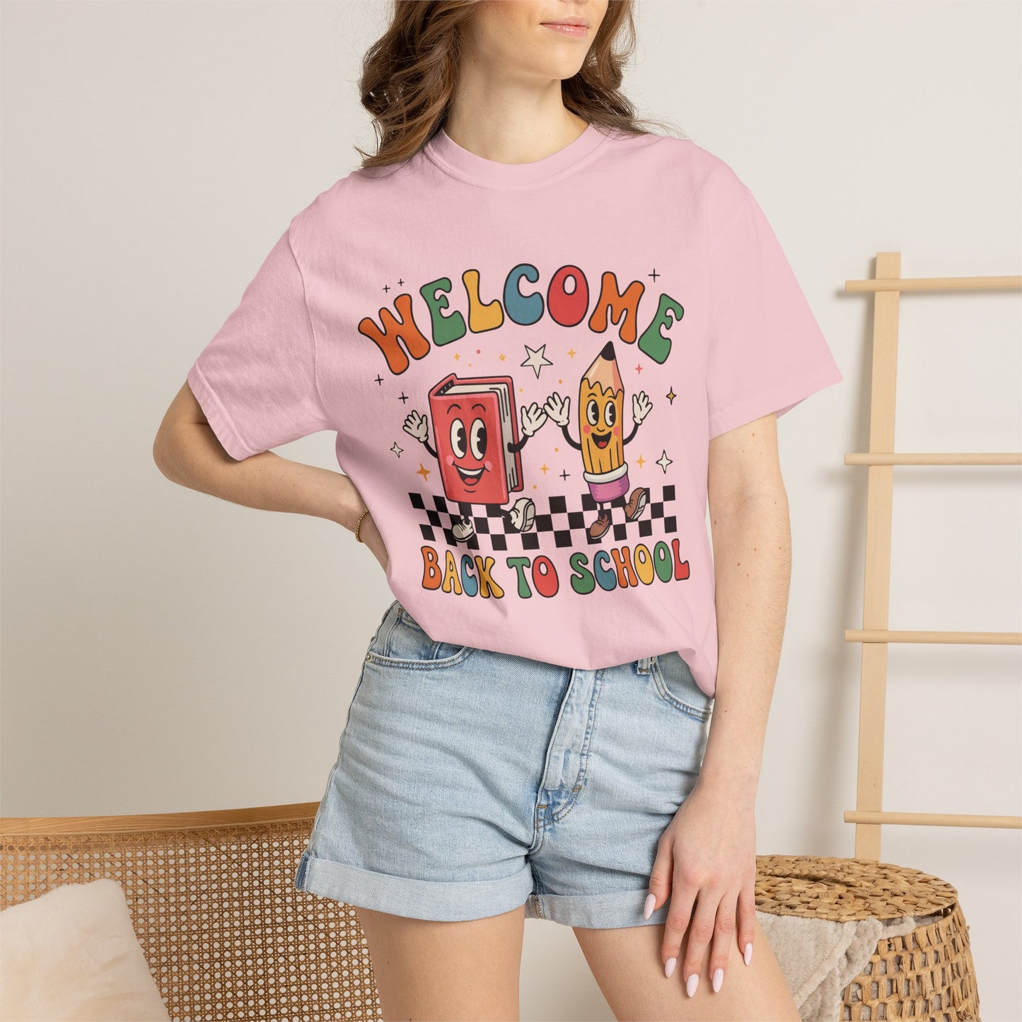Retro Welcome Back to School Comfort Colors® T-Shirt