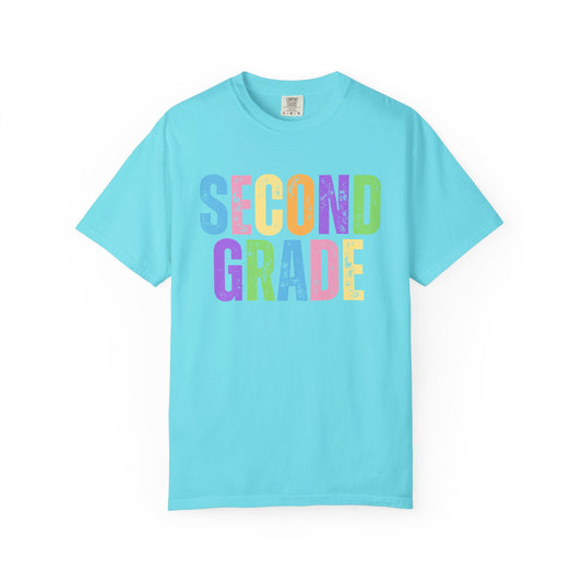 Second Grade Comfort Colors® T-Shirt | Grade Level Teacher Shirt