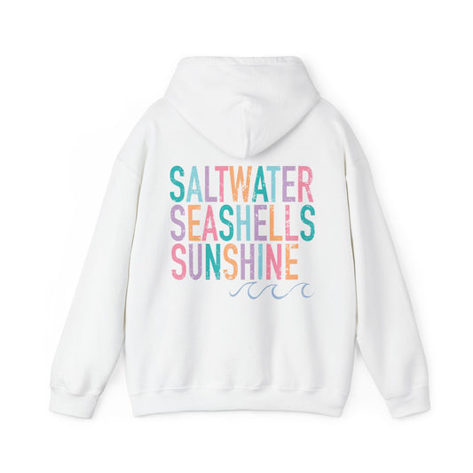 Saltwater Seashells Sunshine Hoodie