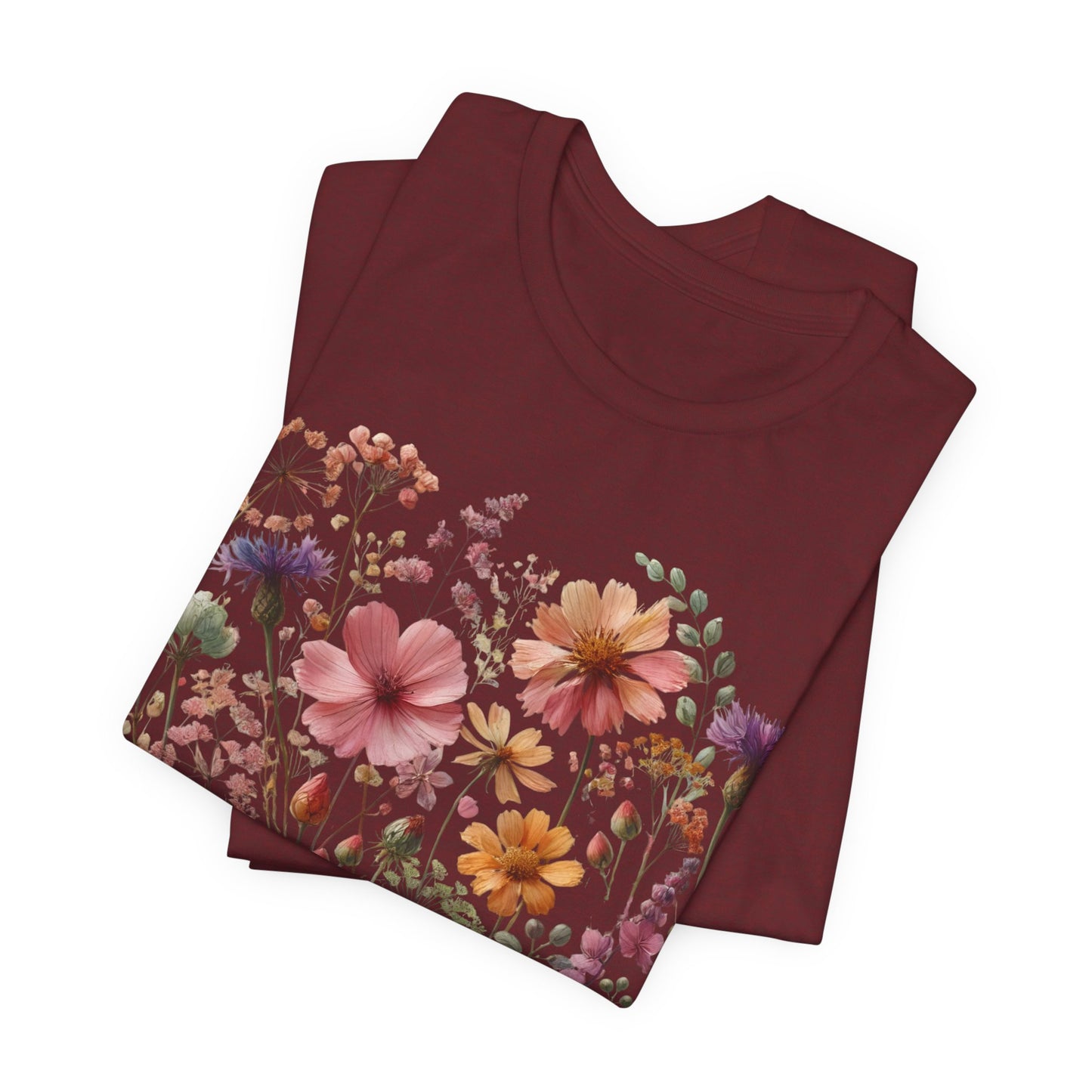 Open Meadow Wildflower Short Sleeve T-Shirt – Meadow Mix