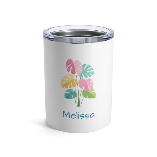 Personalized Summer Fun Stainless Steel Tumbler | Custom Name 10oz Insulated Cup