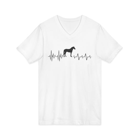 Regulated by Horses V-Neck T-Shirt