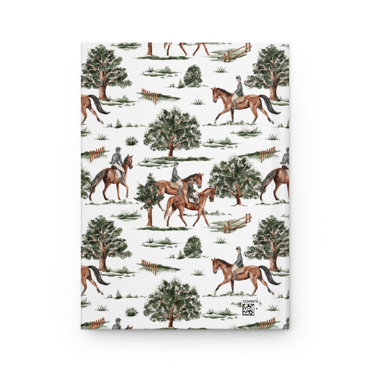 Personalized Countryside Ride Hardcover Journal