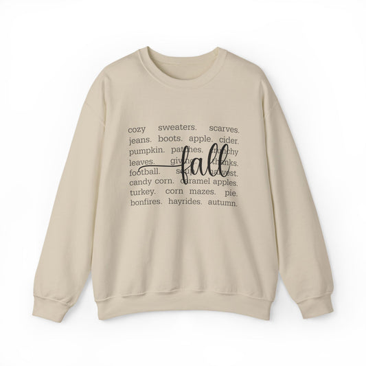Cozy Fall Favorites Sweatshirt