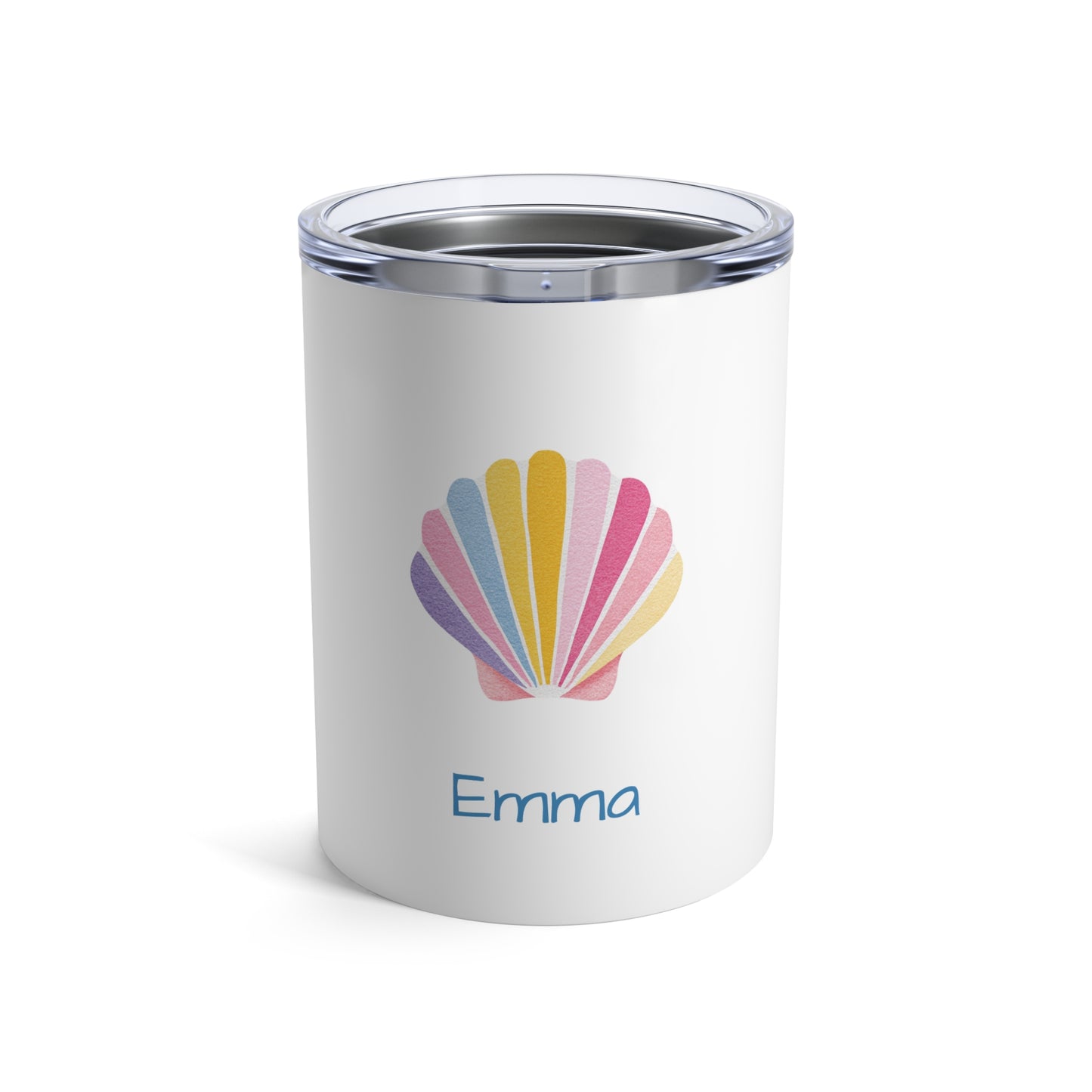 Personalized Summer Fun Stainless Steel Tumbler | Custom Name 10oz Insulated Cup
