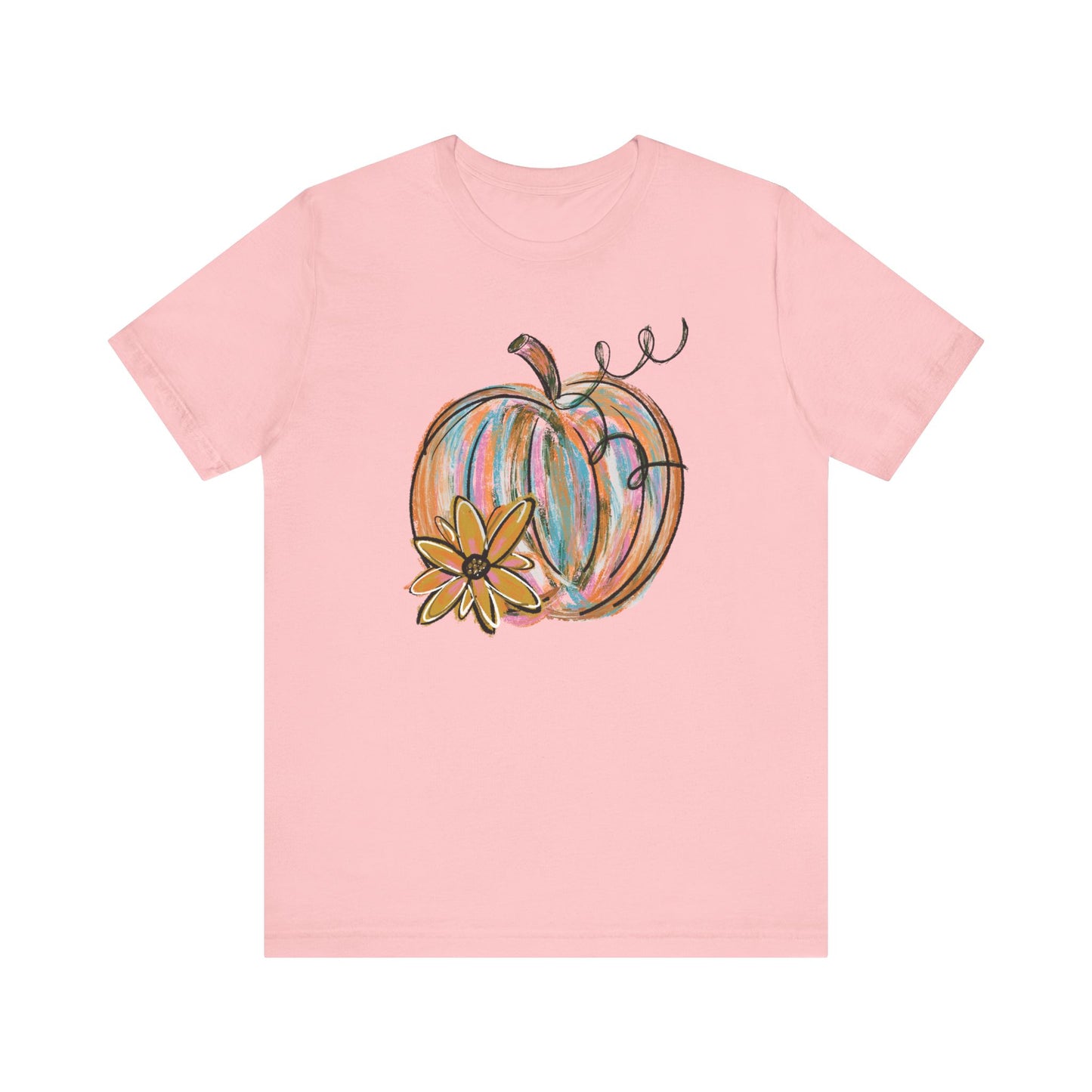 Painted Pumpkin Bella Canvas T-Shirt | Fall Graphic Tee