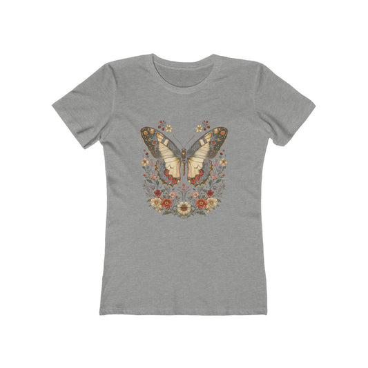 Supported to Soar Butterfly Boyfriend T-Shirt