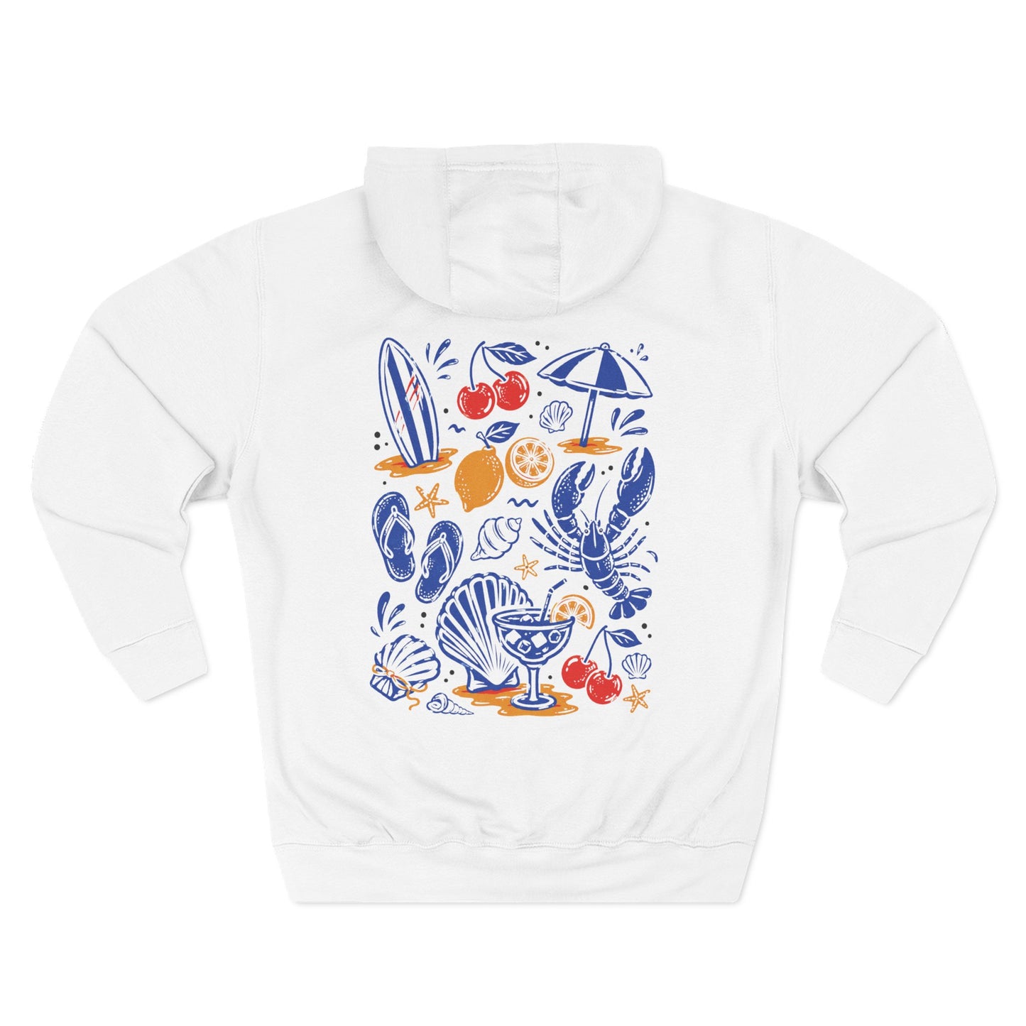 Summer Days Coastal Beach Hoodie