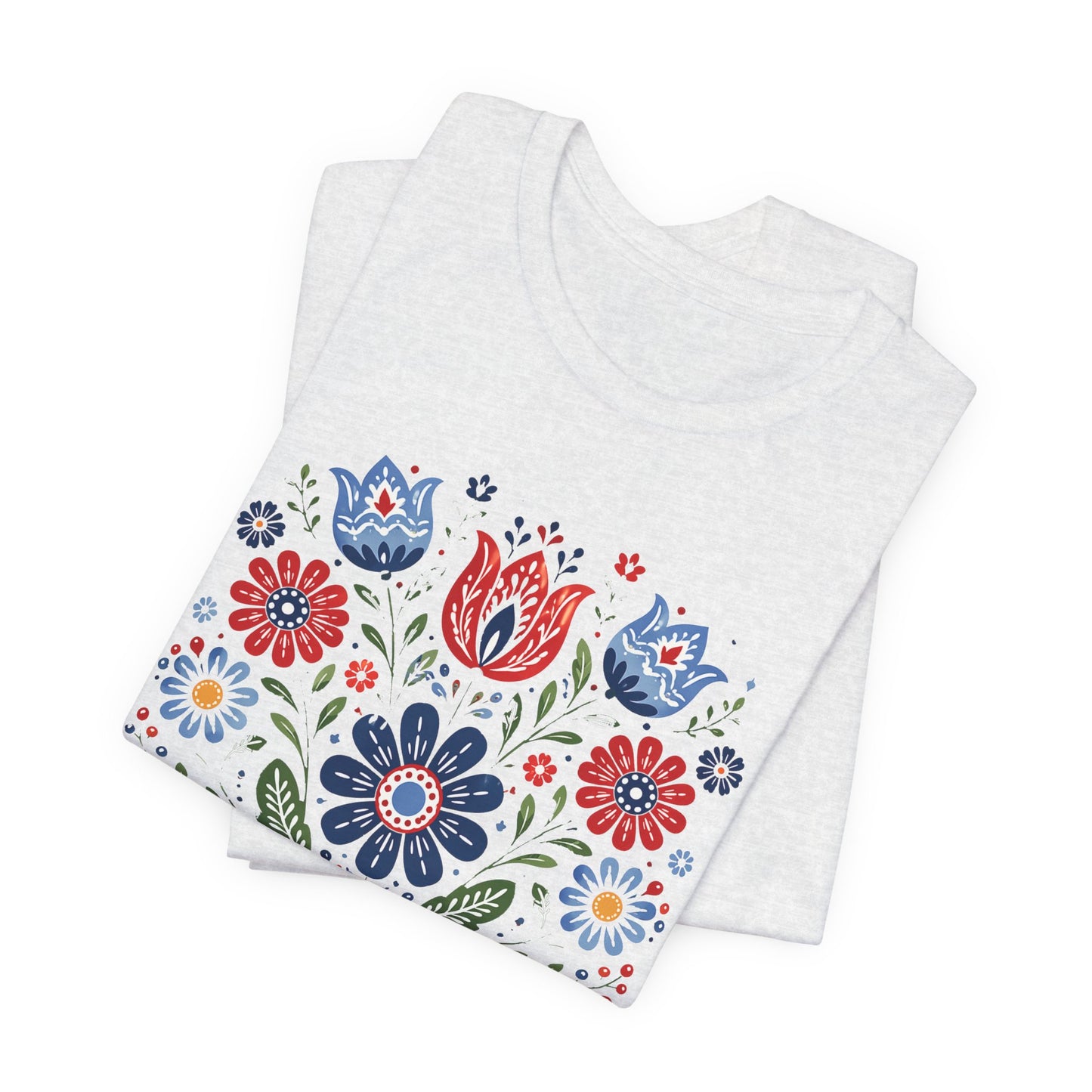 Patriotic Floral 250 Years T Shirt