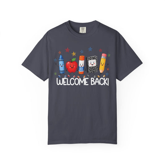 Welcome Back Teacher Shirt | Cute School Supplies Tee