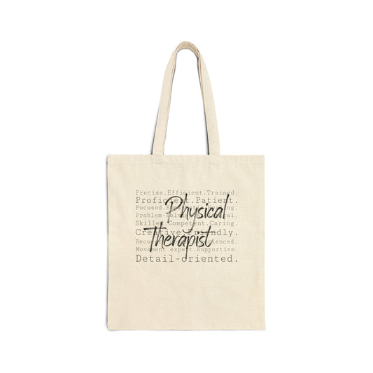 Physical Therapist Word Art Tote Bag
