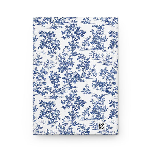 Personalized Classic Toile Hardcover Journal