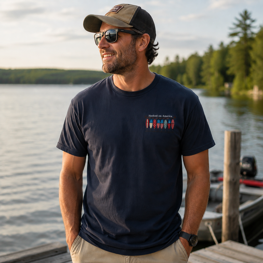 American Summer Fishing Lures Comfort Colors® Tee