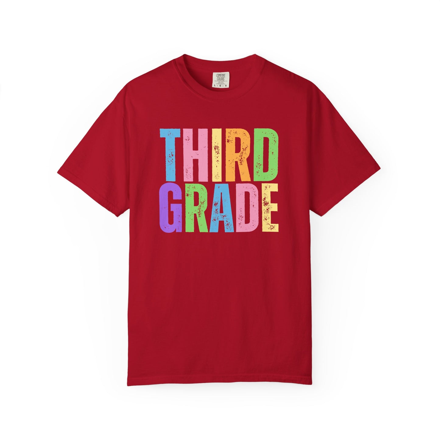 Third Grade Comfort Colors® T-Shirt | Grade Level Teacher Shirt