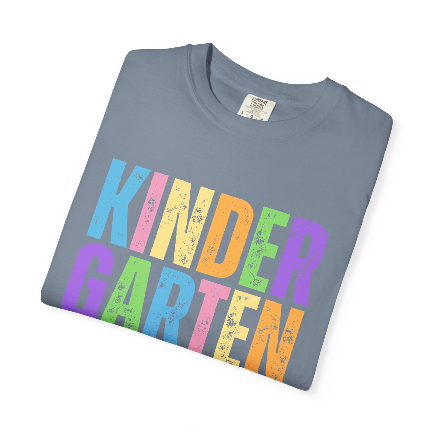 Kindergarten Comfort Colors® T-Shirt | Grade Level Teacher Shirt