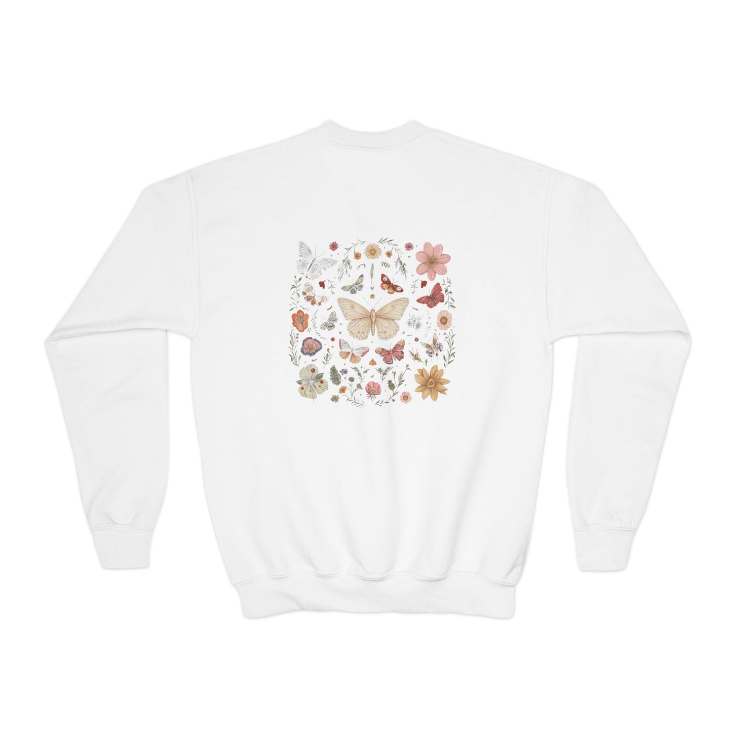 Bloom & Take Flight Youth Crewneck Sweatshirt