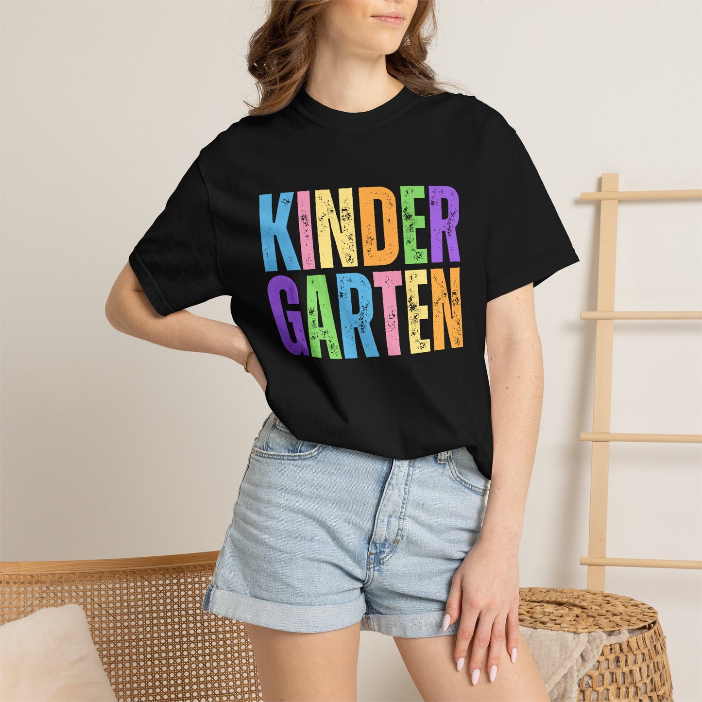 Kindergarten Comfort Colors® T-Shirt | Grade Level Teacher Shirt