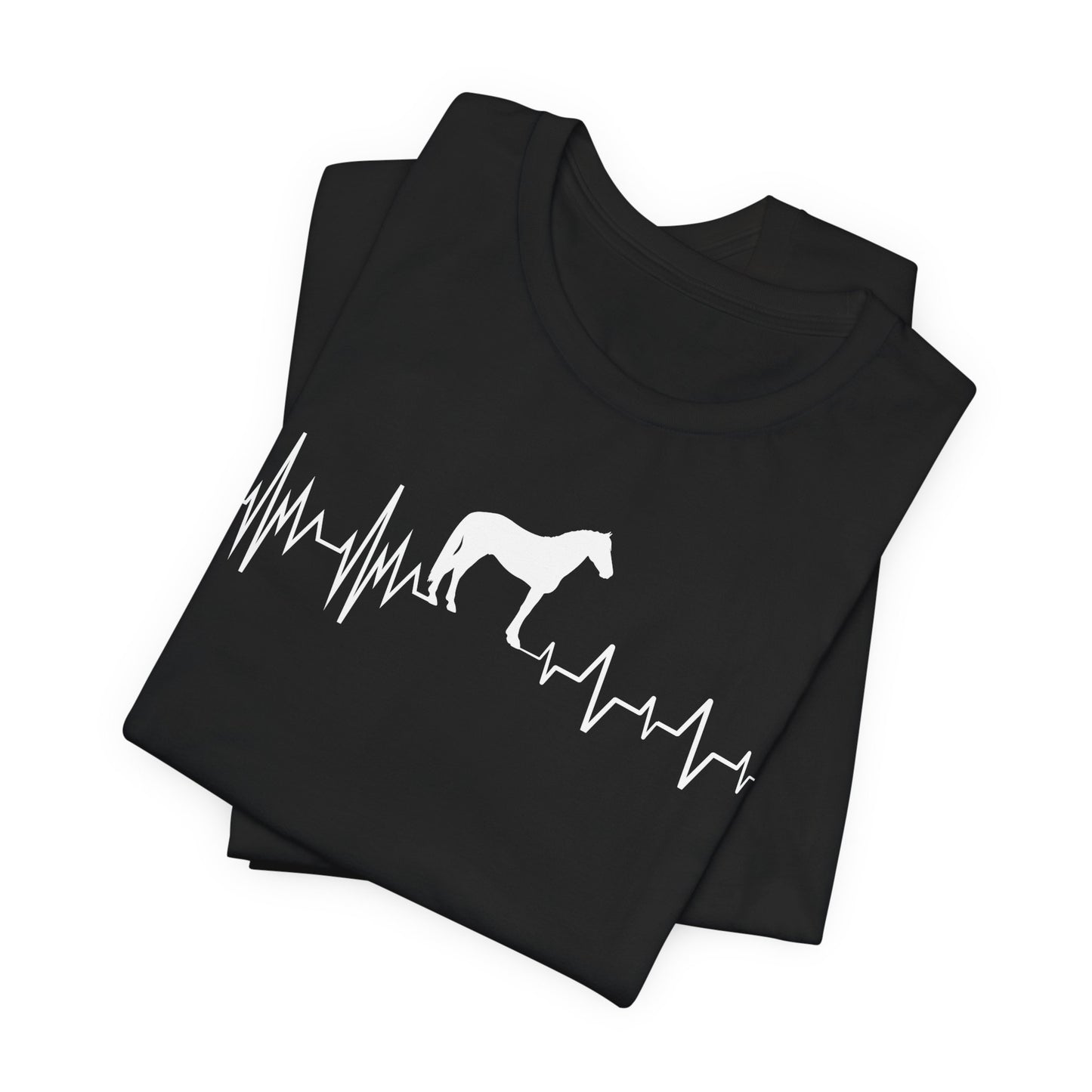 Regulated by Horses: Heartbeat Tee | Adult Shortsleeve