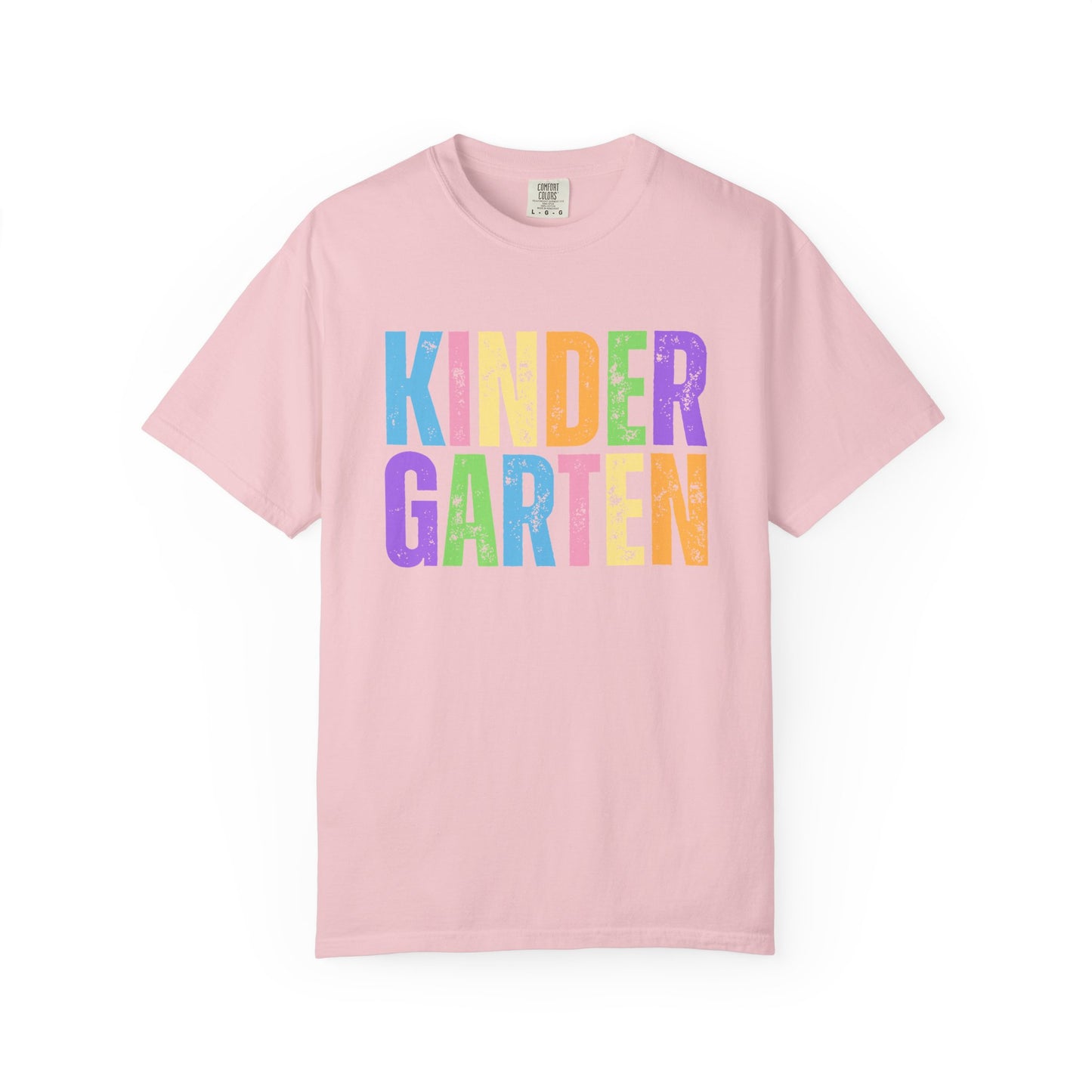 Kindergarten Comfort Colors® T-Shirt | Grade Level Teacher Shirt