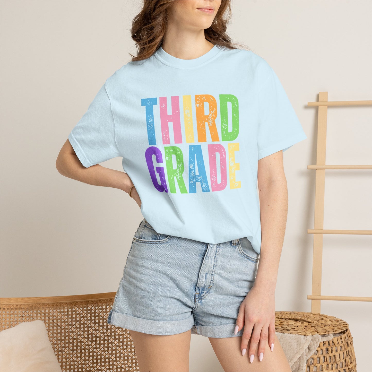 Third Grade Comfort Colors® T-Shirt | Grade Level Teacher Shirt