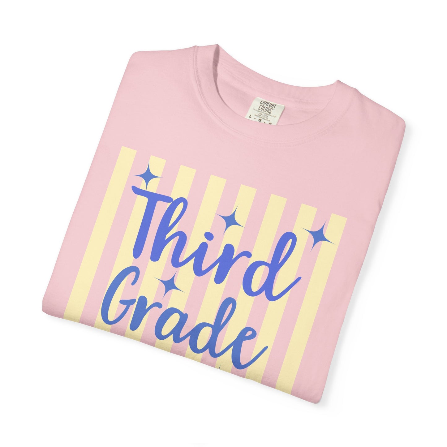 Personalized Third Grade Teacher Shirt | Custom Matching Third Grade Teacher Comfort Colors T-Shirt