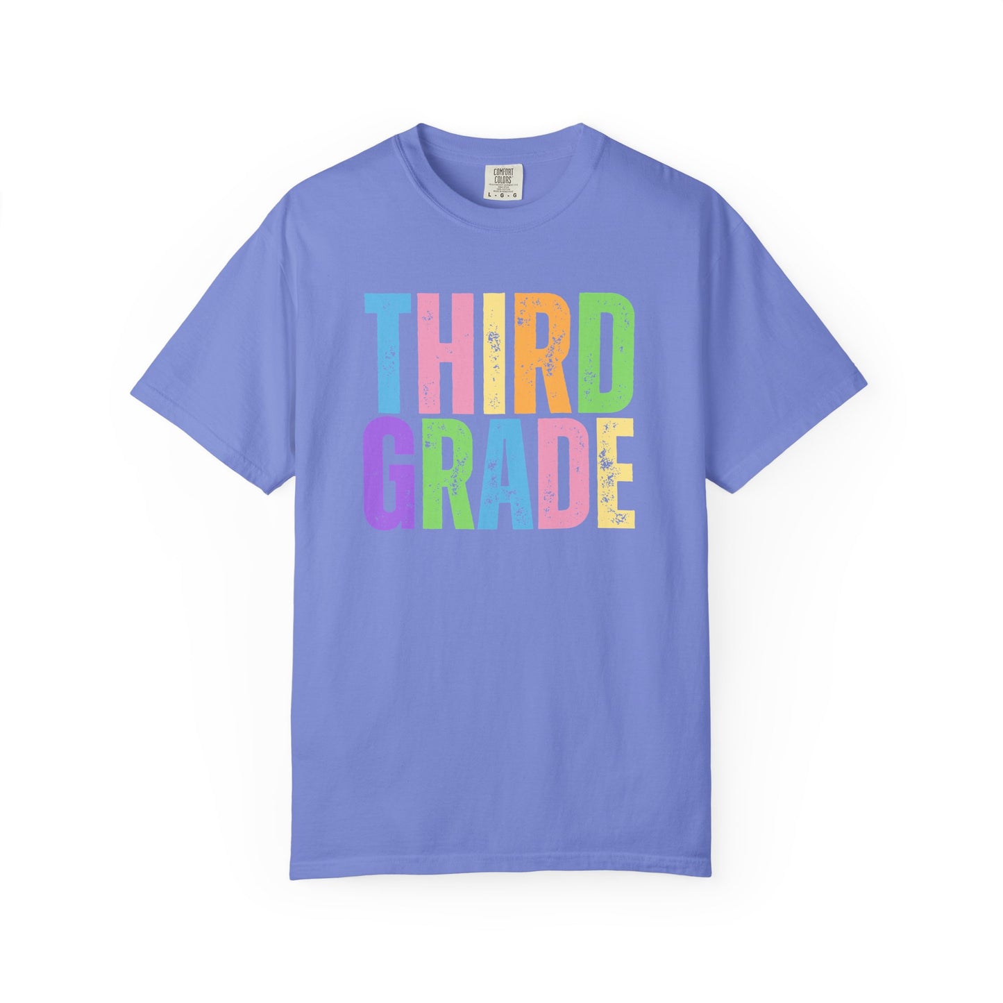 Third Grade Comfort Colors® T-Shirt | Grade Level Teacher Shirt