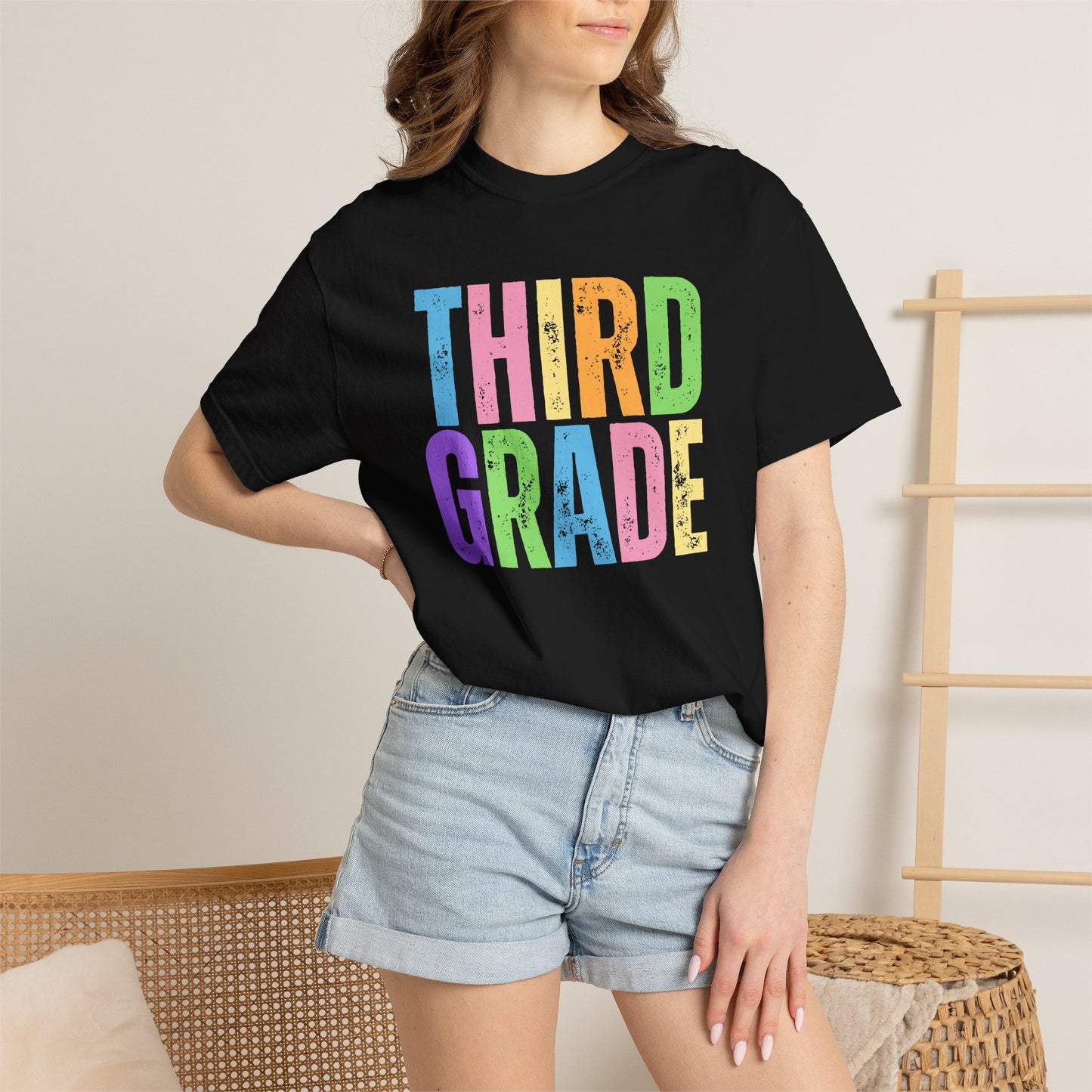 Third Grade Comfort Colors® T-Shirt | Grade Level Teacher Shirt