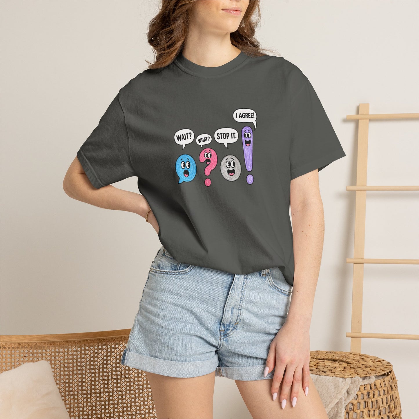 Funny Punctuation Shirt | Teacher Graphic T-Shirt