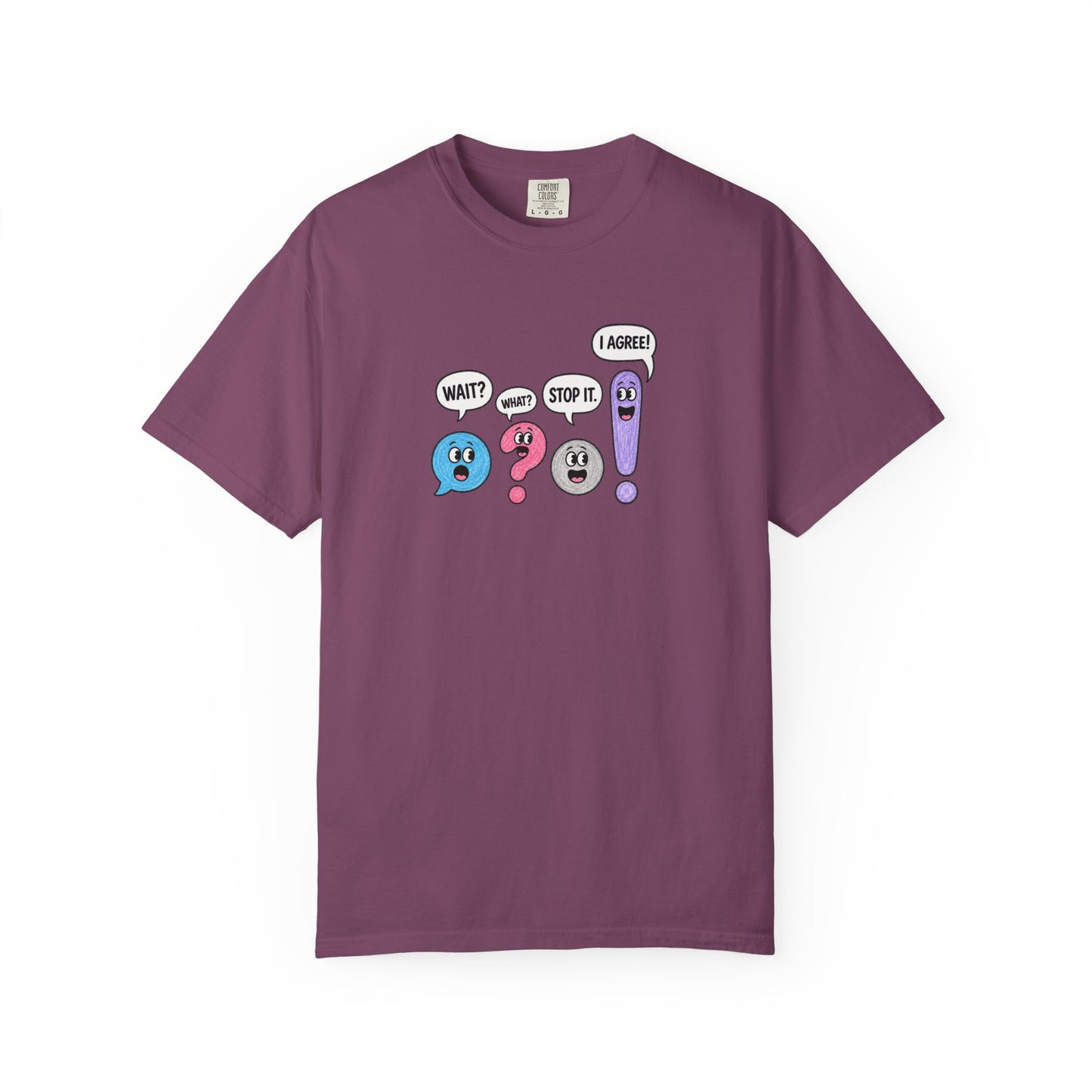 Funny Punctuation Shirt | Teacher Graphic T-Shirt