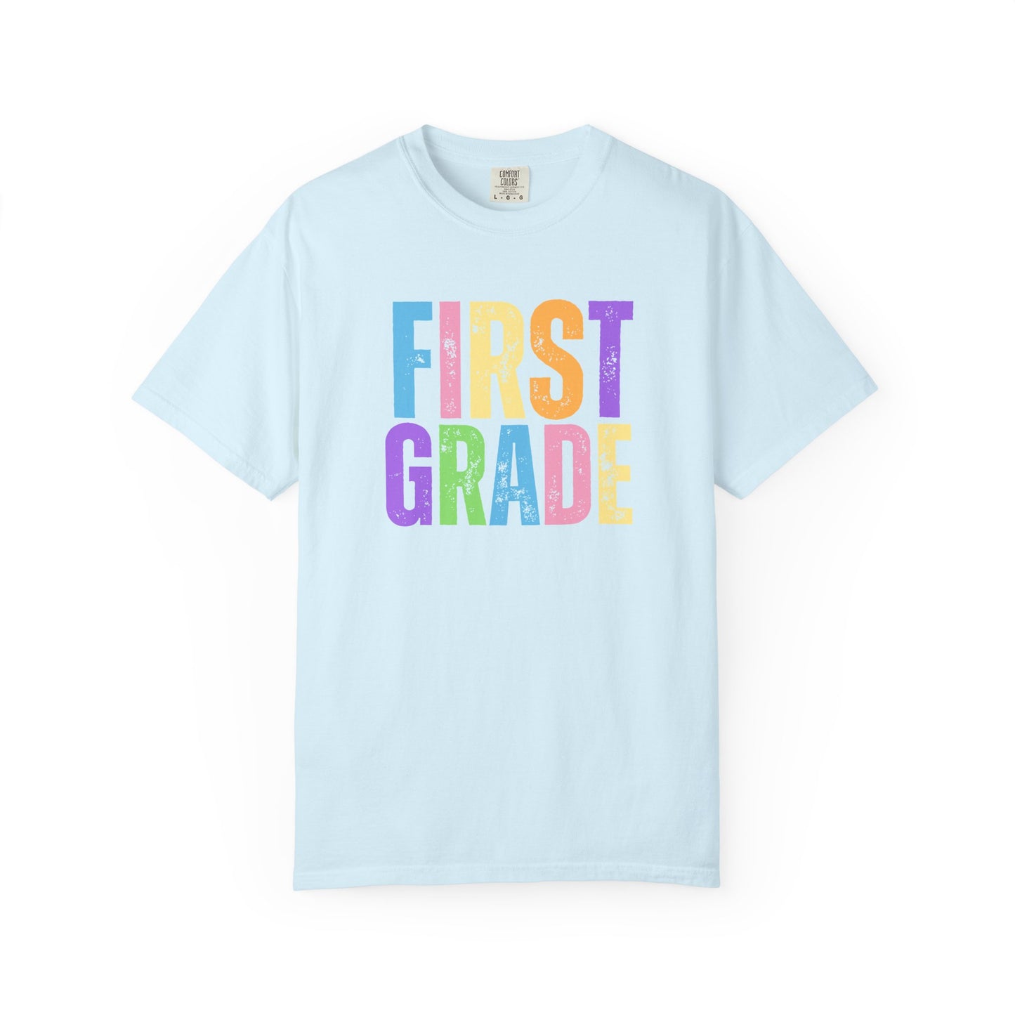 First Grade Comfort Colors® T-Shirt | Grade Level Teacher Shirt