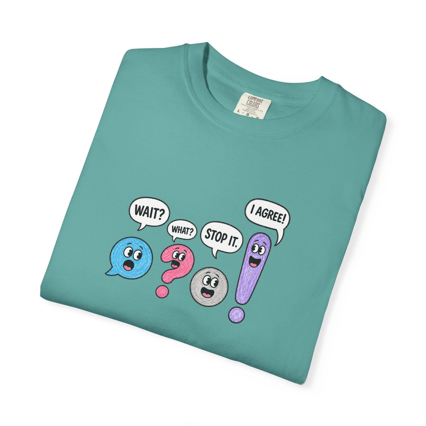Funny Punctuation Shirt | Teacher Graphic T-Shirt