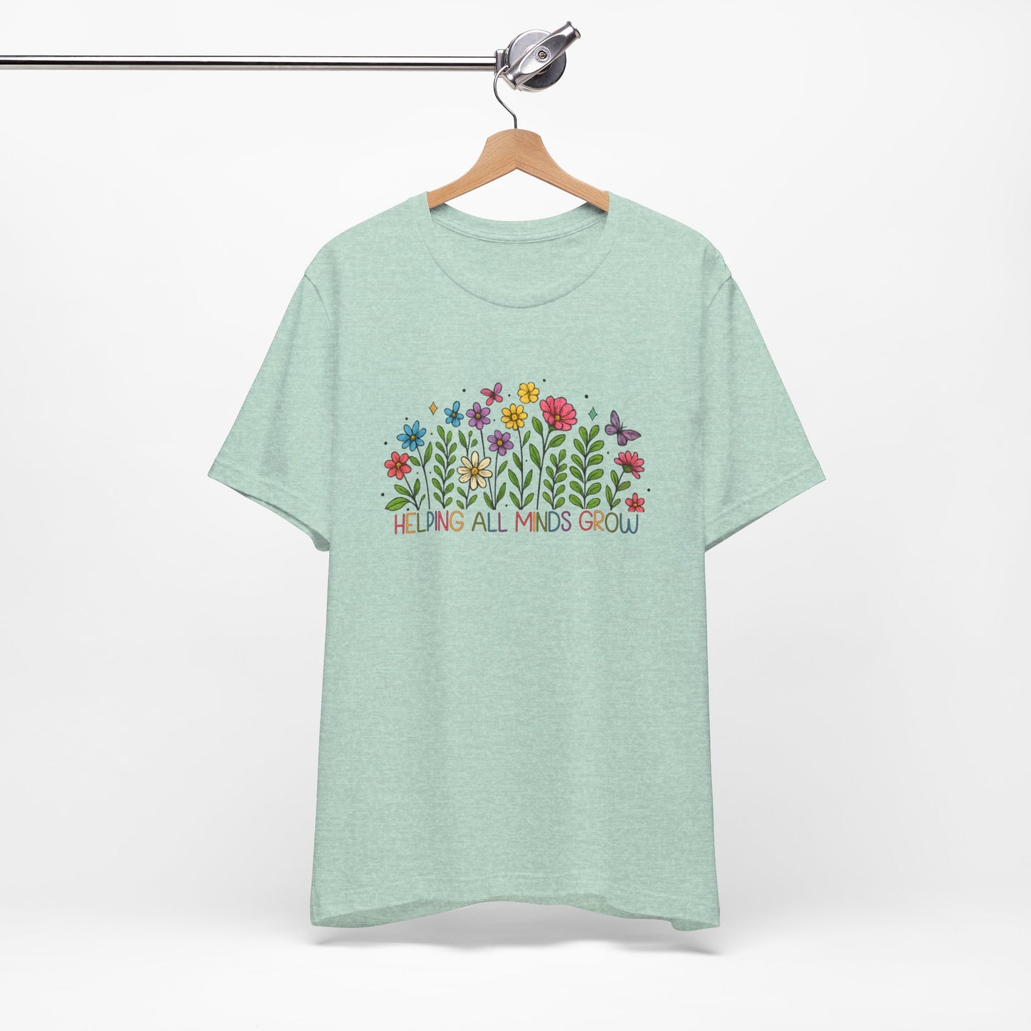 Helping All Minds Grow | Wildflower Tee