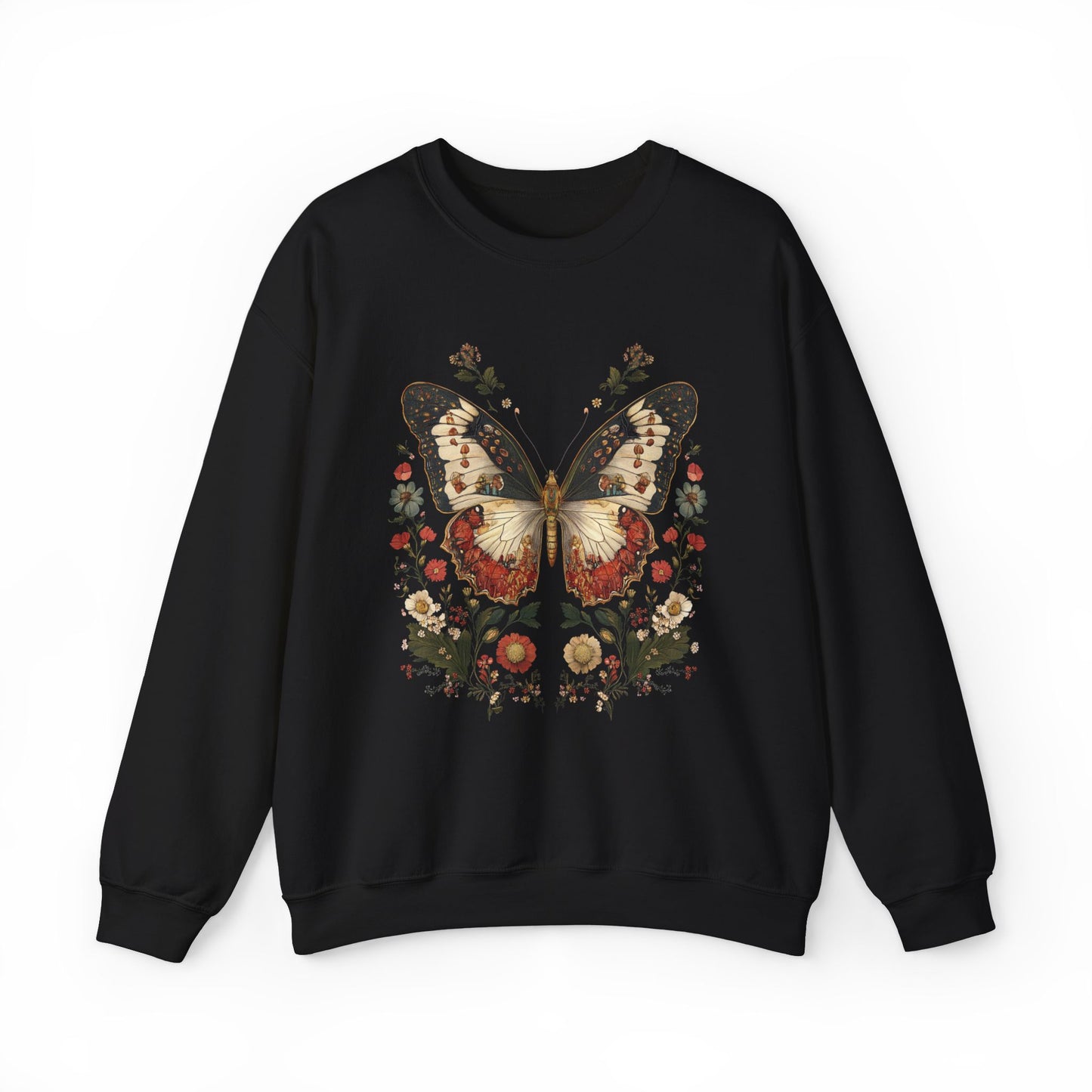 Supported to Soar Butterfly Crewneck Sweatshirt