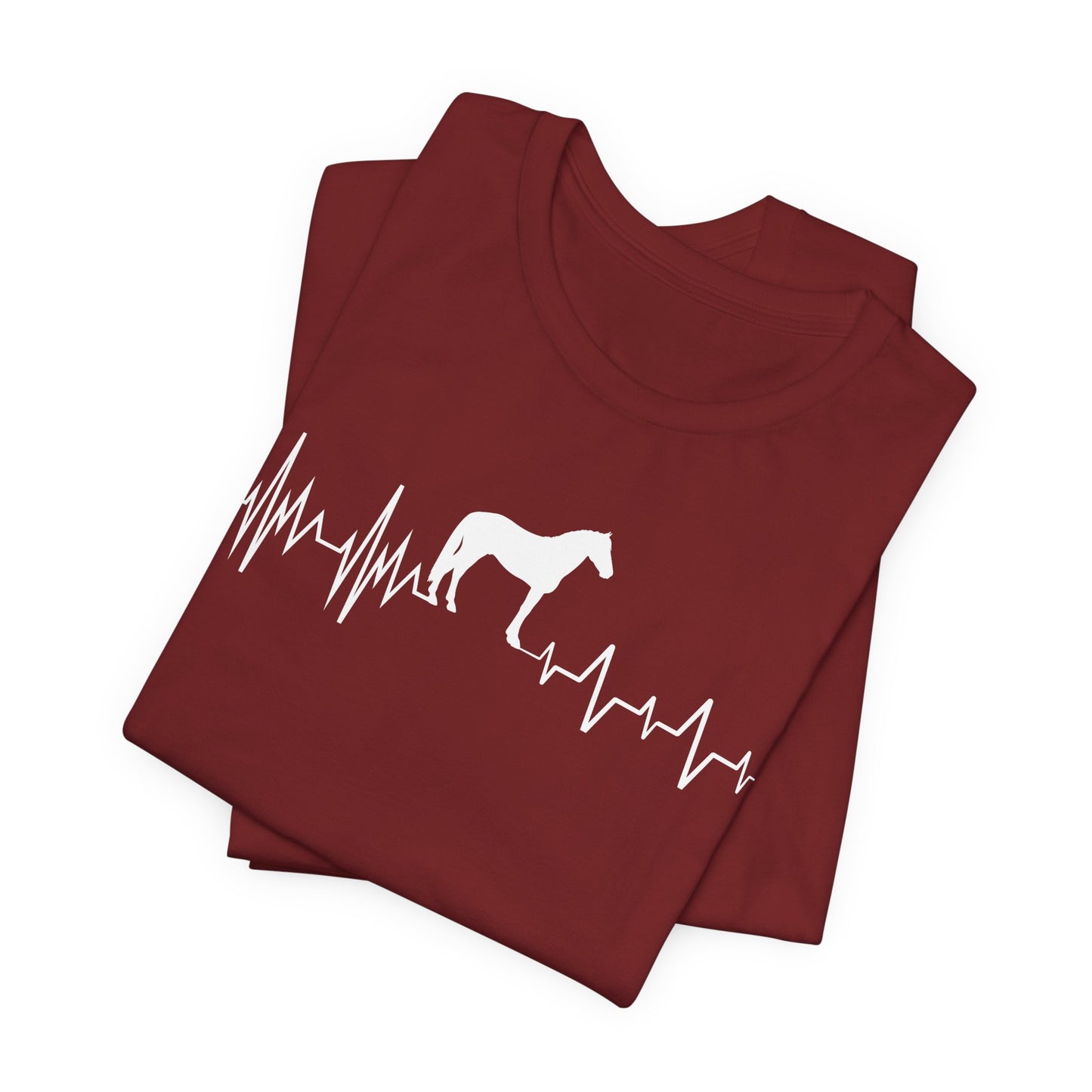 Regulated by Horses: Heartbeat Tee | Adult Shortsleeve