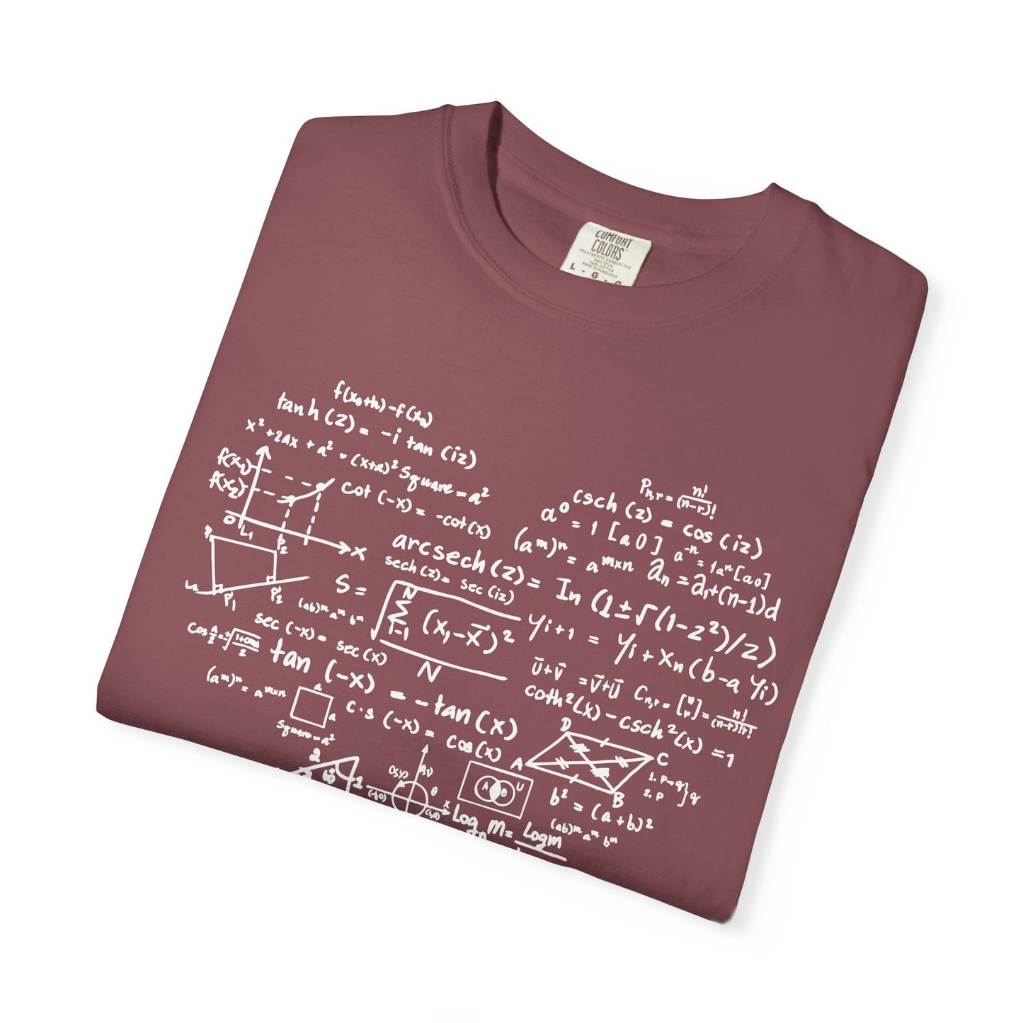 Math Formula Comfort Colors® T-Shirt | Math Lover Shirt