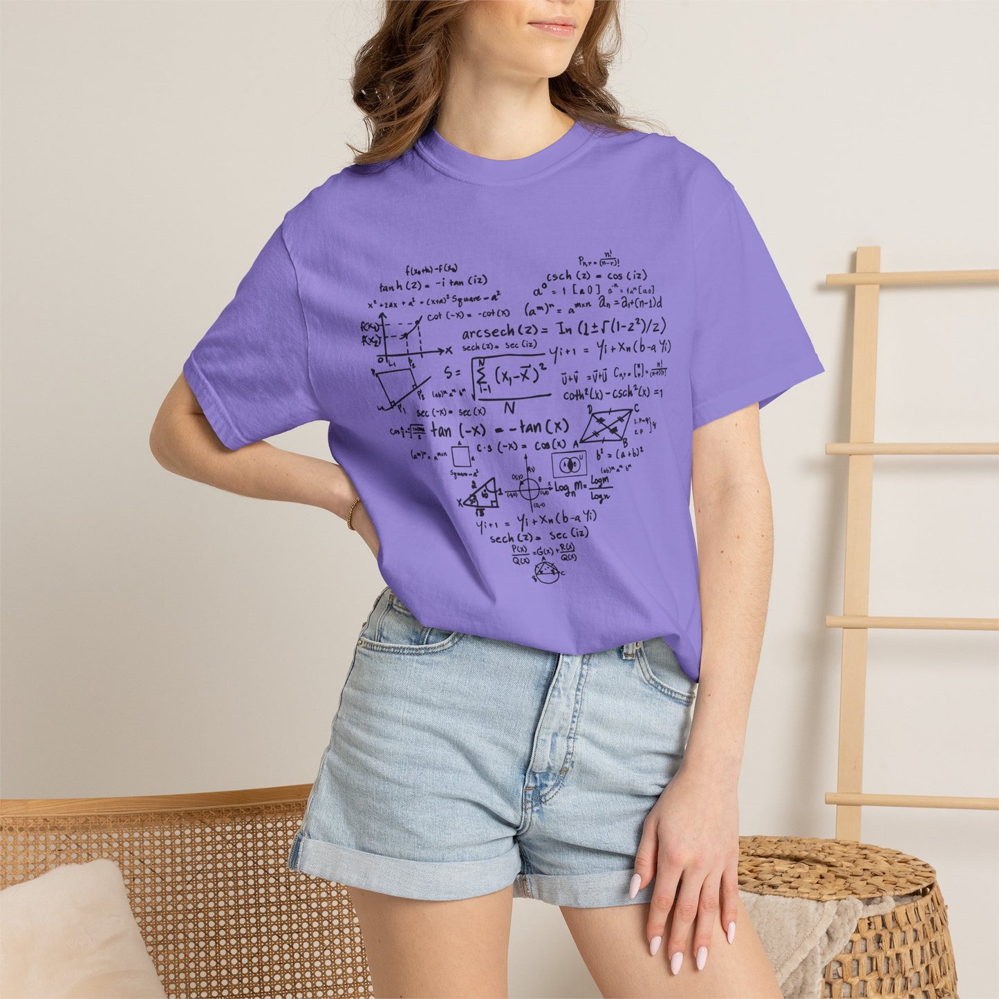 Math Formula Comfort Colors® T-Shirt | Math Lover Shirt