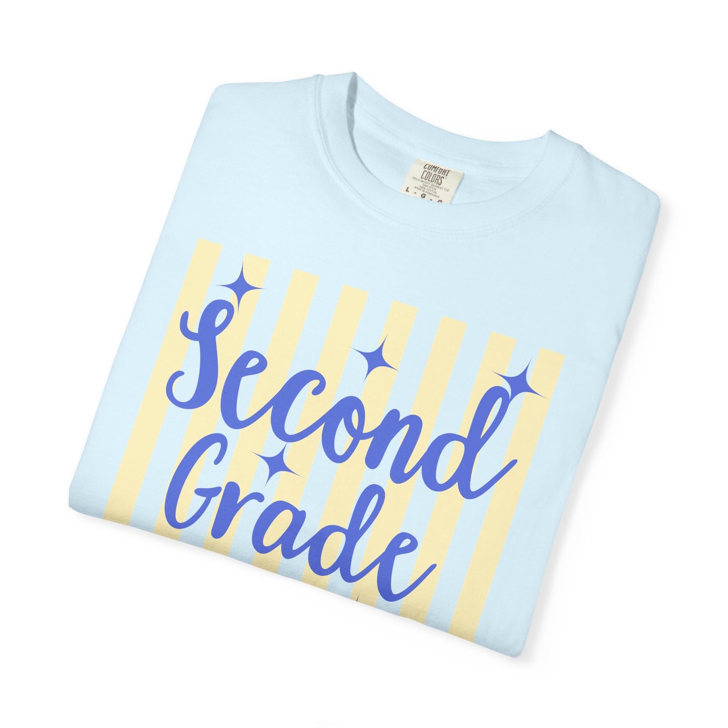 Personalized Second Grade Teacher Shirt | Custom Matching Second Grade Teacher Comfort Colors T-Shirt