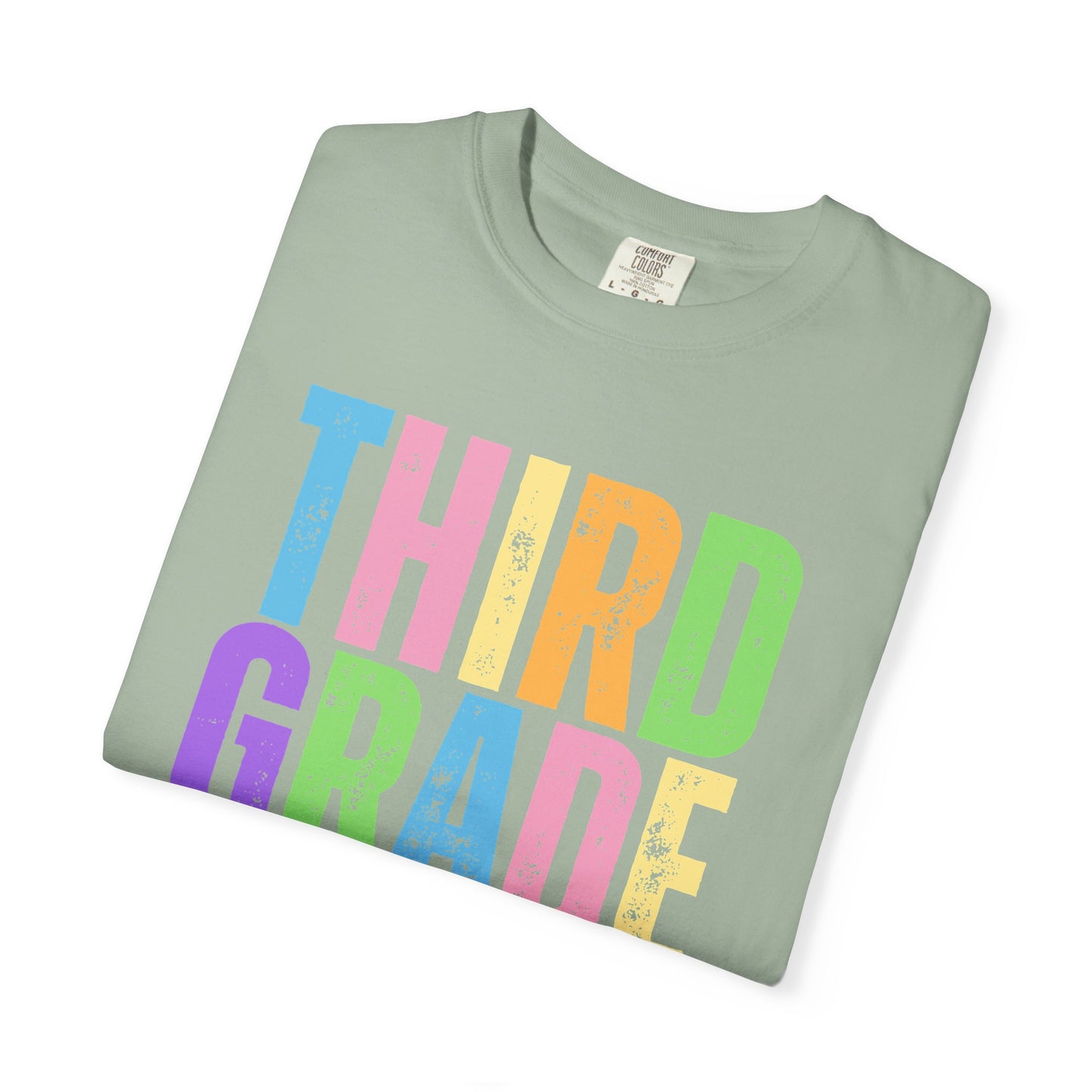 Third Grade Comfort Colors® T-Shirt | Grade Level Teacher Shirt
