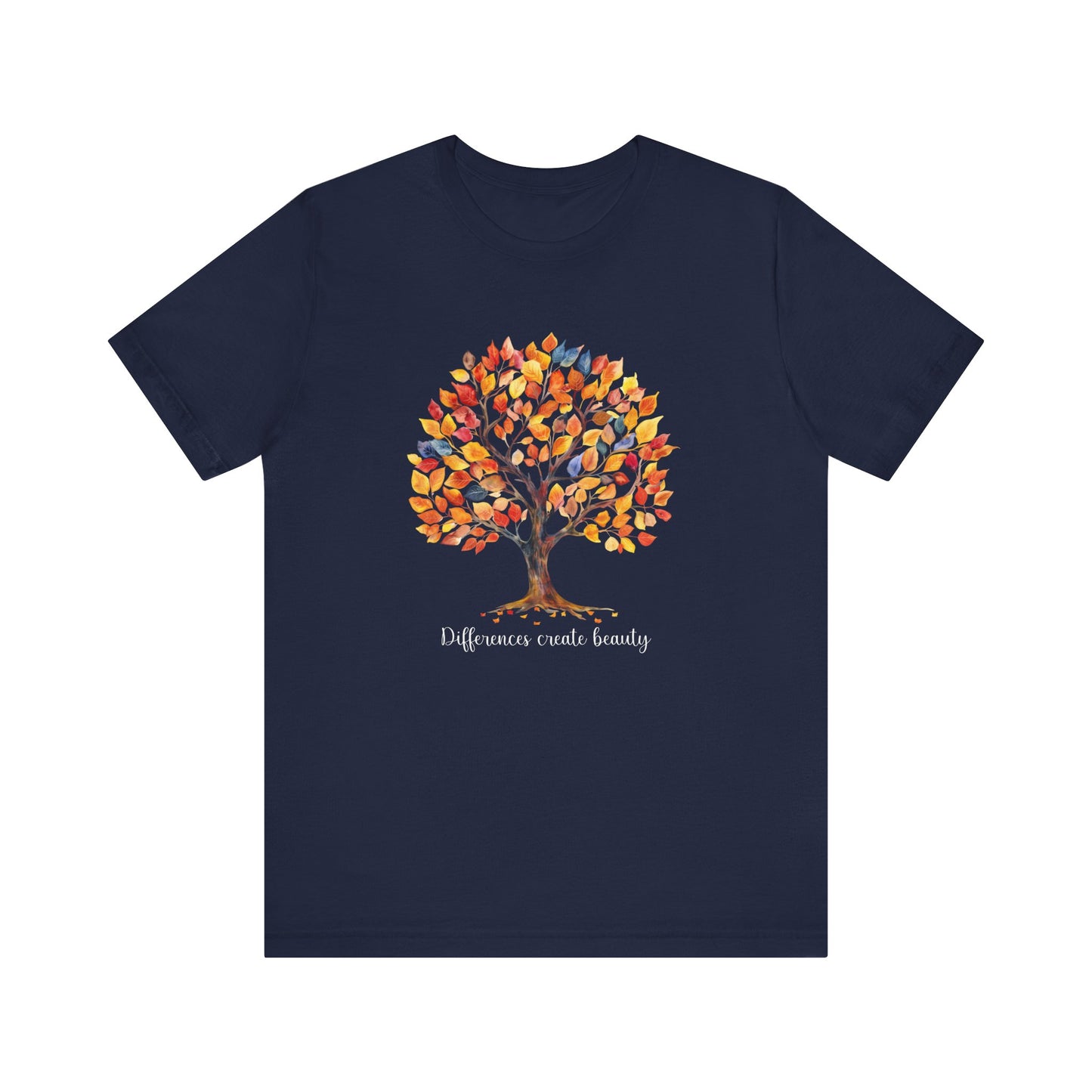 Fall Tree of Belonging T-Shirt | Bella Canvas Soft Short Sleeve Tee