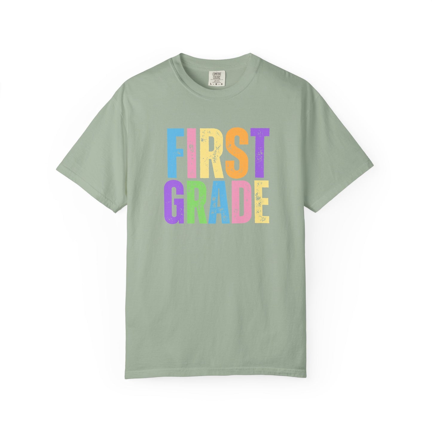 First Grade Comfort Colors® T-Shirt | Grade Level Teacher Shirt