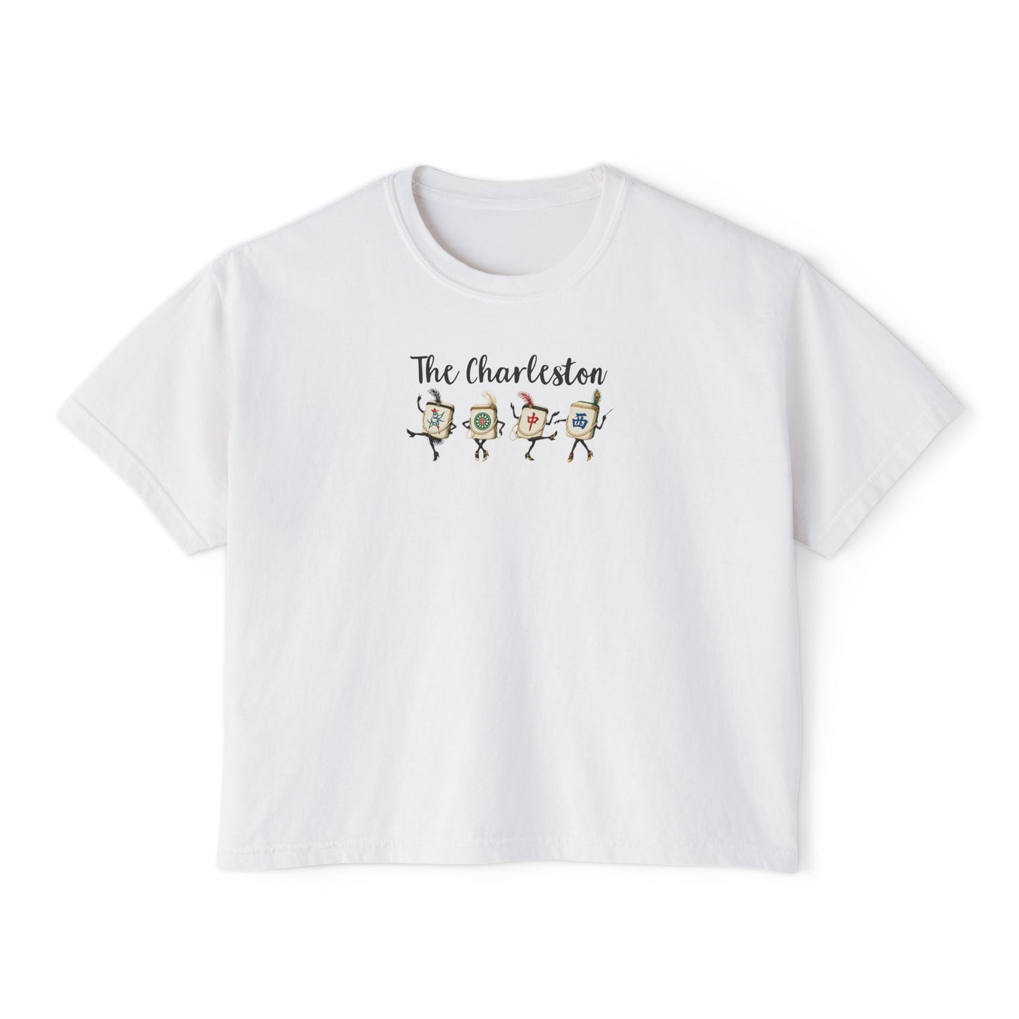 Flapper Mahjong Tiles Tee | Comfort Colors Boxy T-Shirt