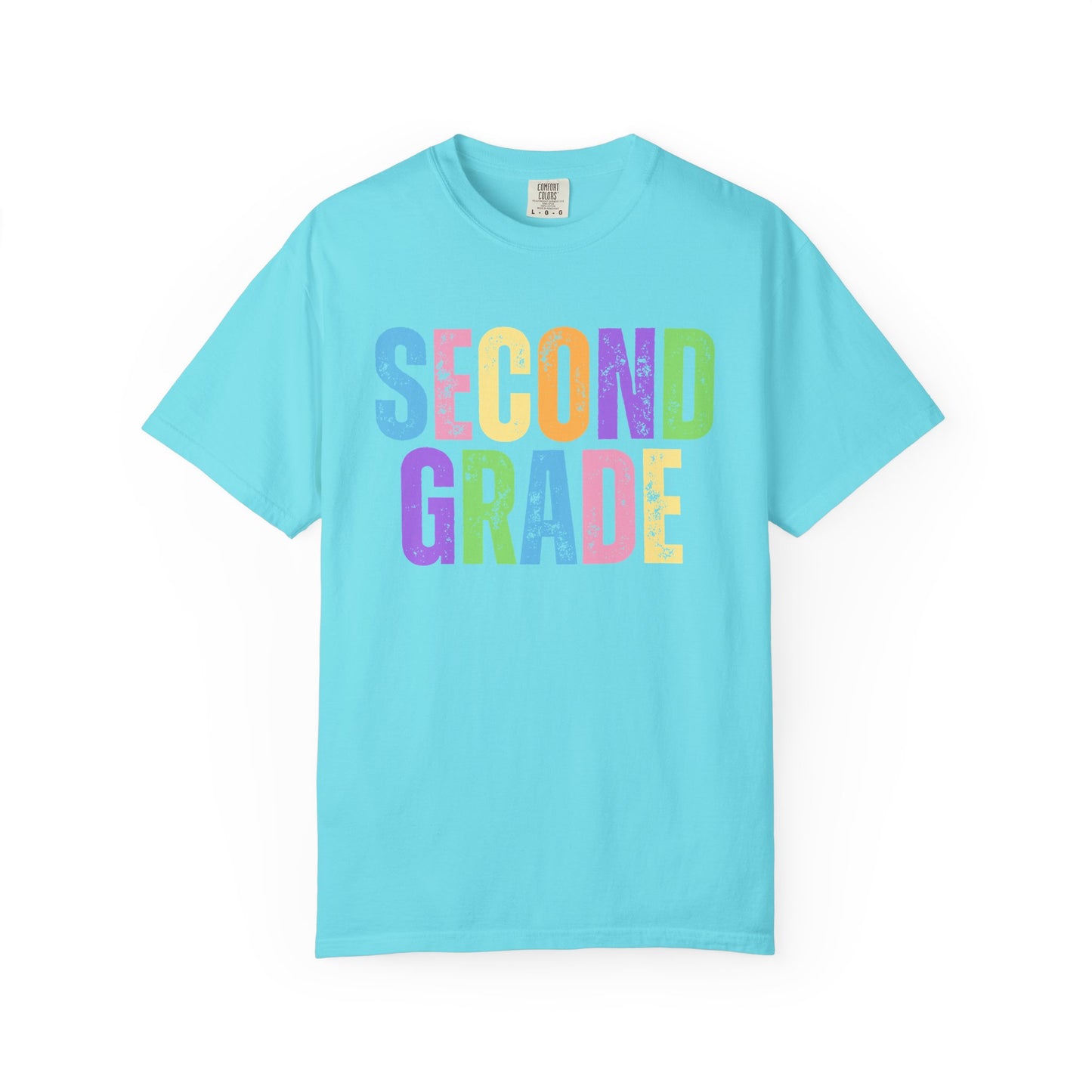 Second Grade  Comfort Colors® T-Shirt | Grade Level Teacher Shirt