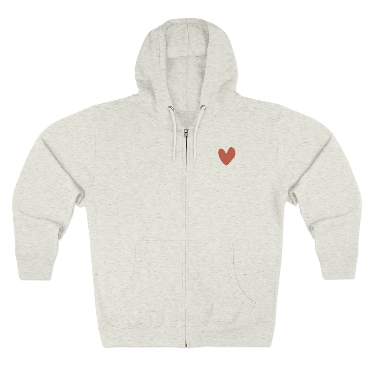 Spread Kindness Zip-Up Hooded Sweatshirt