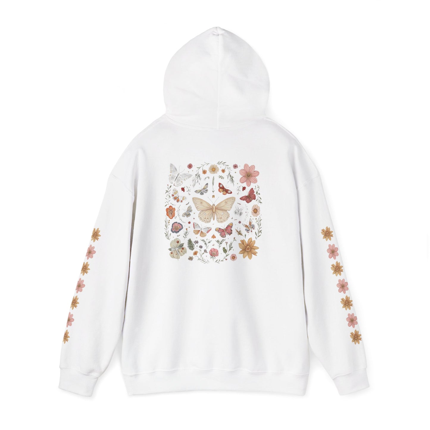 Bloom & Take Flight Boho Butterfly Hooded Sweatshirt