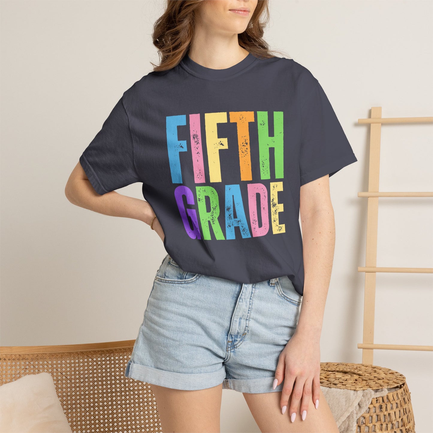 Copy of First Grade Comfort Colors® T-Shirt | Grade Level Teacher Shirt