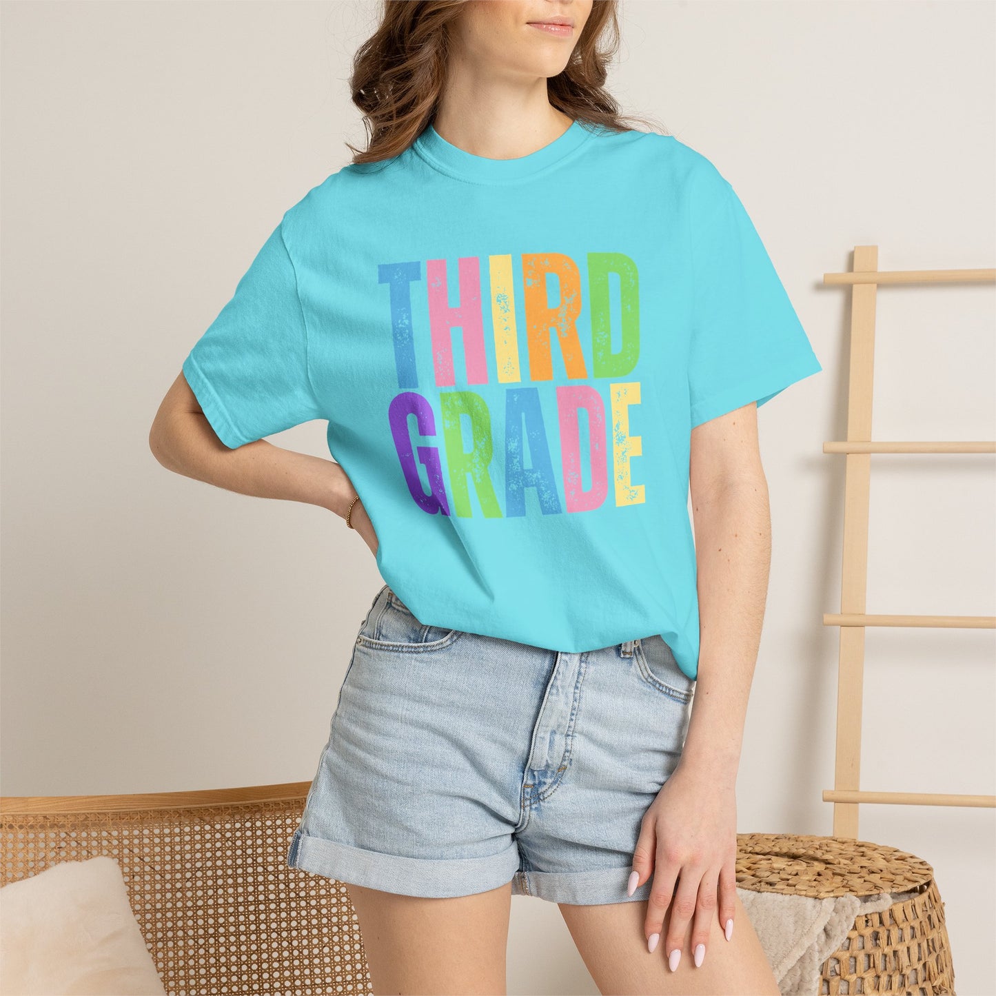 Third Grade Comfort Colors® T-Shirt | Grade Level Teacher Shirt