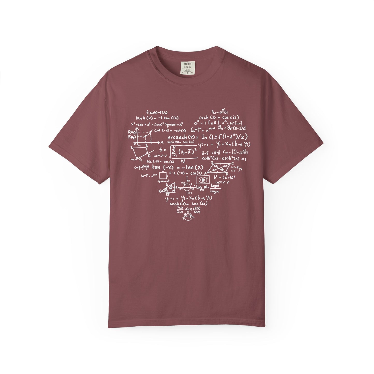 Math Formula Comfort Colors® T-Shirt | Math Lover Shirt