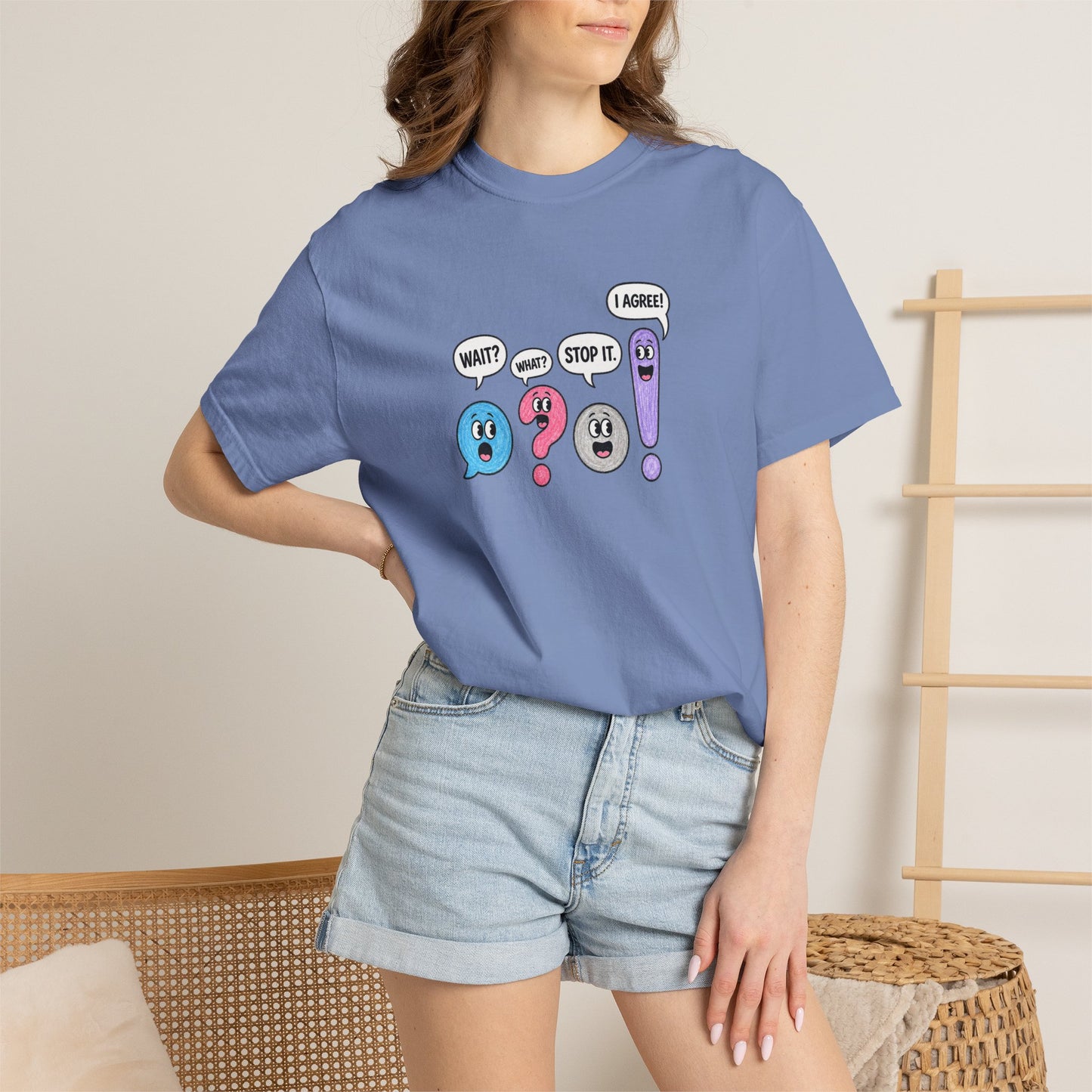 Funny Punctuation Shirt | Teacher Graphic T-Shirt