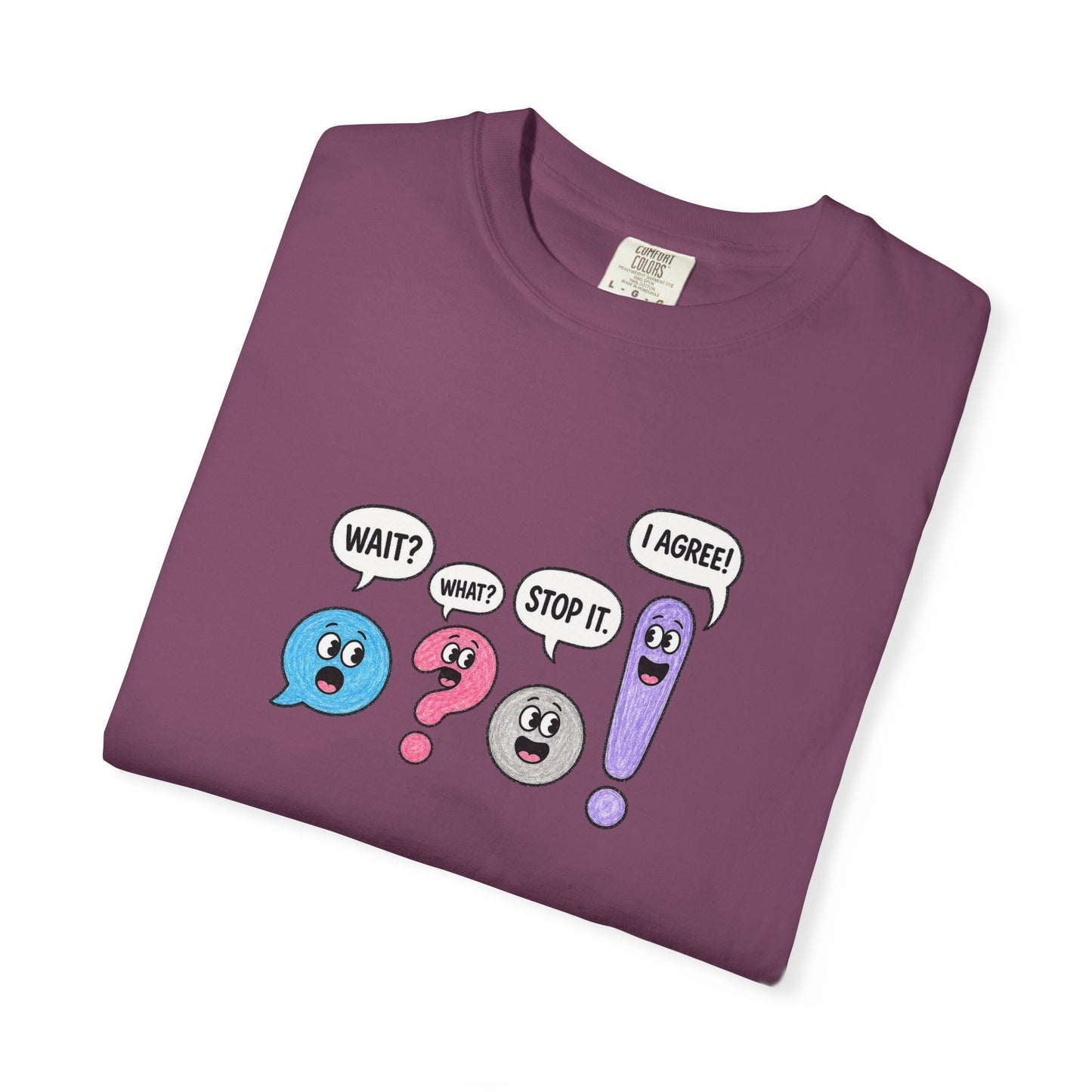 Funny Punctuation Shirt | Teacher Graphic T-Shirt