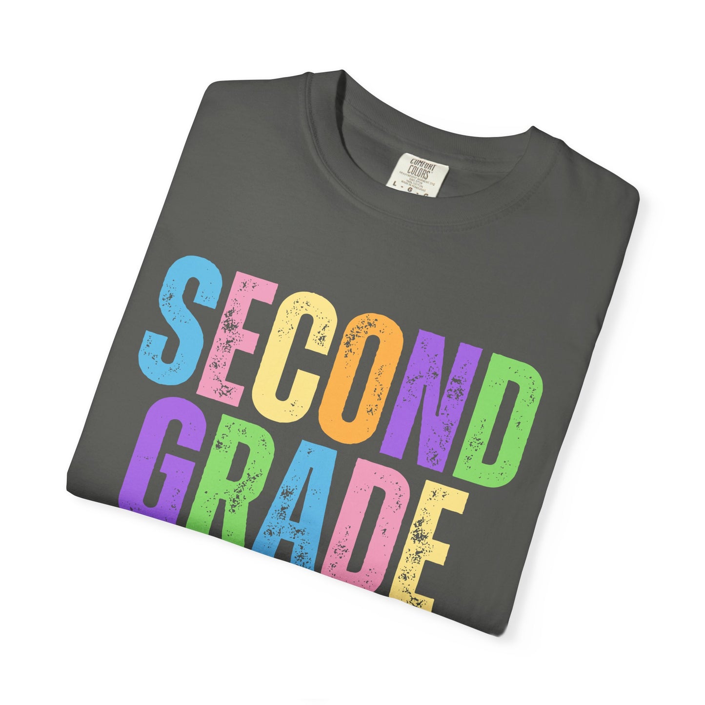 Second Grade  Comfort Colors® T-Shirt | Grade Level Teacher Shirt